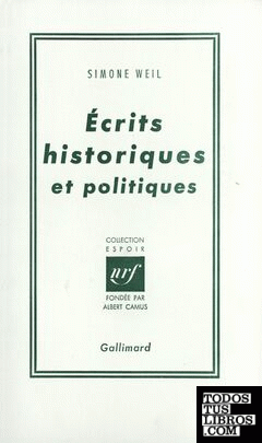 Ecrits Historiques Et Politiques