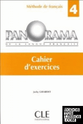 PANORAMA 4 CAHIER D´EXERCICES