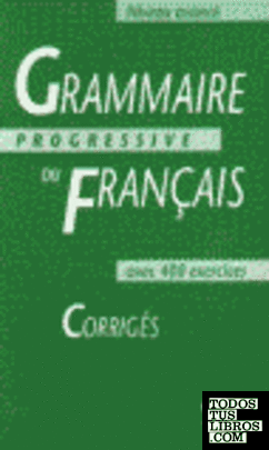 Grammaire Progresive Du Francais Corriges Avence