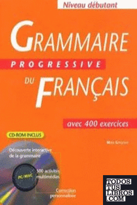 CD+LIVRE GRAMMAIRE PROGRESSIVE DU FRANÇAIS