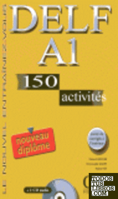 DELF A1 LIVRE+CD 150 ACTIVITES