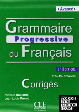 Grammaire progressive du français 2ª édition - corriges