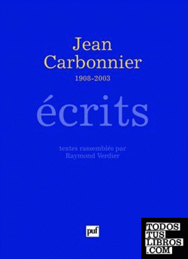 Jean Carbonnier: ecrits
