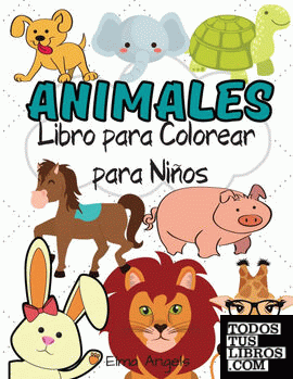 Animales Libro para Colorear para Niños