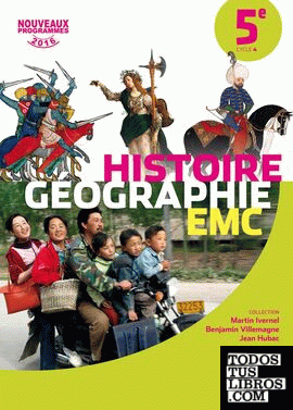 Histoire-Géographie EMC 5e éd. 2016 - Manuel de l'élève