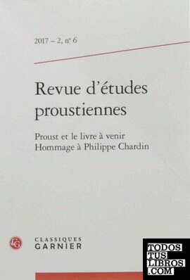 REVUE D'ETUDES PROUSTIENNES, N.6