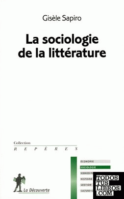 SOCIOLOGIE DE LA LITTERATURE
