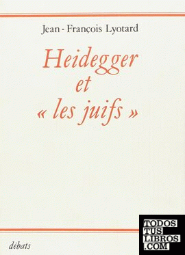Heidegger et "les juifs"