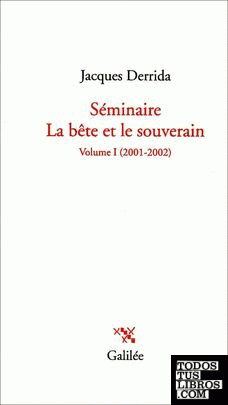 Séminaire (2001-2002) - La bête et le souverain