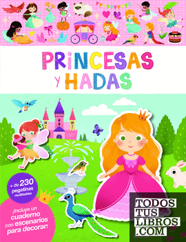 Mi primer libro de pegatinas, princesas y hadas