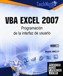 VBA EXCEL 2007 PROGRAMACIÓN DE LA INTERFAZ DE USUARIO