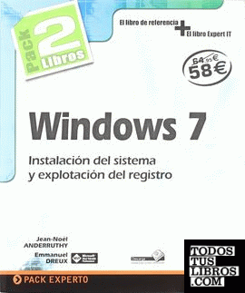 PACK WINDOWS 7 (2V). REGISTRO DE WINDOWS 7 + WINDOWS 7 INSTA
