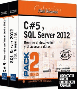 C#5 Y SQL SERVER 2012 (PACK 2 LIBROS) DOMINE EL DESARROLLO Y