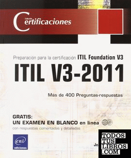 Preparación para la certificación ITIL Foundation V3 ITIL V3-2011