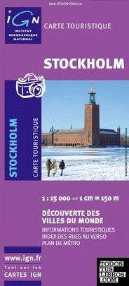 Mapa Estocolmo 1:15.000 -Ign (2008)