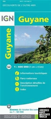 GUYANE 1:400.000 -IGN
