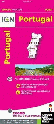 PORTUGAL 1:335.000 -IGN
