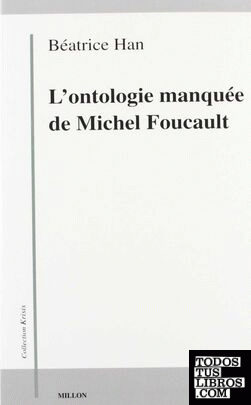 L'ontologie manquée de Michel Foucault