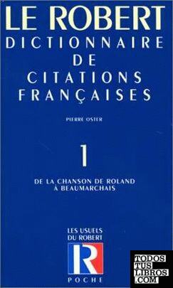 Dictionnaire de Citations Francaises 1 . de la Chanson