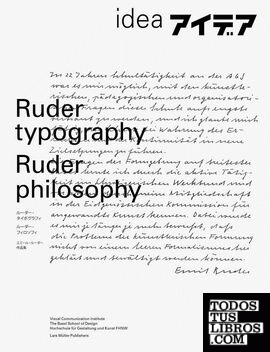 RUDER TYPOGRAPHY - RUDER PHILOSOPHY