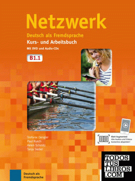 Netzwerk b1, libro del alumno y libro de ejercicios, parte 1 + cd + dvd