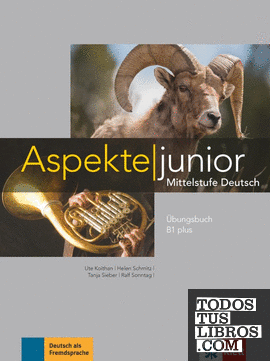 Aspekte junior b1+, libro de ejercicios con audio online