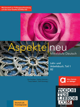 Aspekte neu b2.1,  libro del alumno y de ejercicios, parte 1 edicion hibrida allango