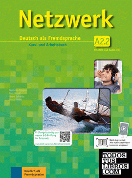 Netzwerk a2, libro del alumno y libro de ejercicios, parte 2 + 2 cd + dvd