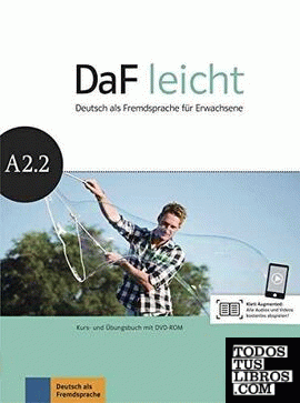 DaF leicht a2.2, libro del alumno y libro de ejercicios + dvd-rom