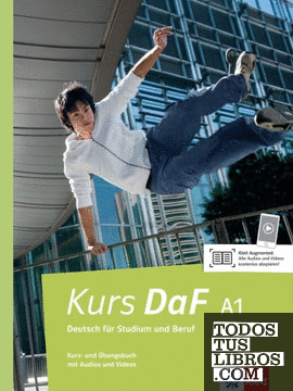 Kurs DaF a1, libro del alumno y libro de ejercicios