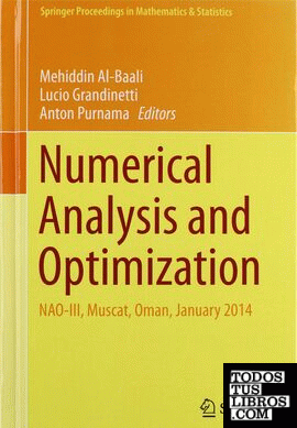 Recent Developments in Numerical Analysis and Optimization