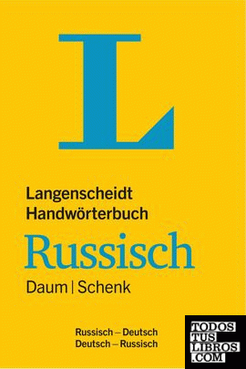 Langenscheidt Handwörterbuch Russisch.