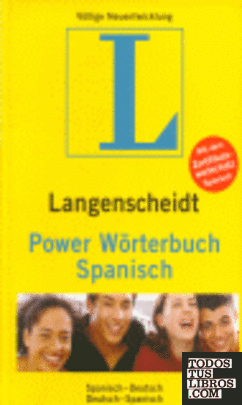 LANGENSCHEIDT POWER WORTERBUCH. SPANISCH/DEUTSCH; DEUTSCH/SPANISCH