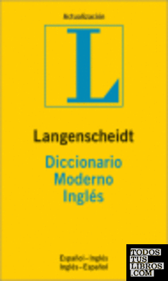 DICCIONARIO MODERNO INGLES- ESPAÑOL/ ESPAÑOL-INGLES