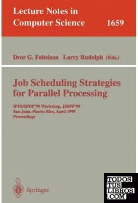 Job scheduling strategies for parallel processing