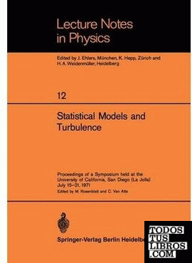 Statistical models and turbulence