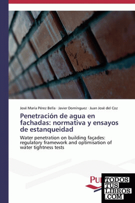 Penetración de agua en fachadas