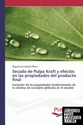 Secado de Pulpa Kraft y efectos en las propiedades del producto final
