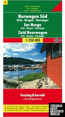 Norwegen Sur 1: 250.000