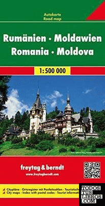 Rumania. Moldavia 1:500 000