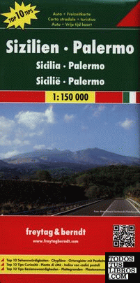 Mapa Sicilia - Palermo 1:15000