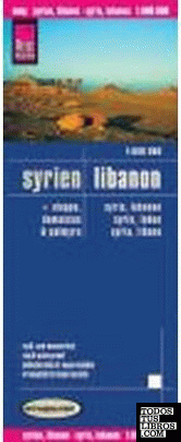 Siria-Libano 1:600 000