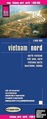 Norte de  Vietnam 1:600 000