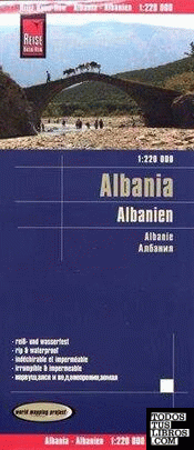 Mapa ALBANIA  -1:220000-
