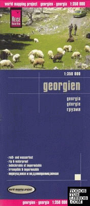 GEORGIEN  *MAPA REISE 2014*  1 : 350 000