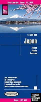 Mapa Japon 1:1200000