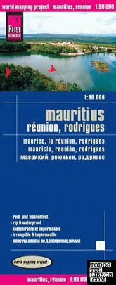 MAURICIO - REUNIóN - RODRíGUEZ 1:90.000 IMPERMEABLE