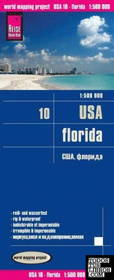 USA 10: FLORIDA 1:500.000 IMPERMEABLE