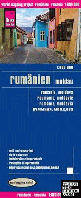 RUMANíA - MOLDAVIA 1:600.000 IMPERMEABLE