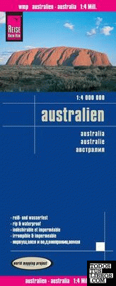 Australia 1:4000000 Impermeable